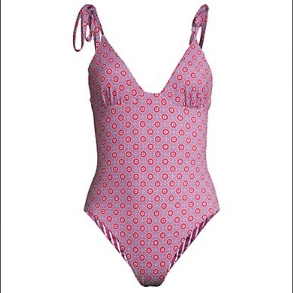Solid & Striped Olympia Reversible Swimsuit M - image 2